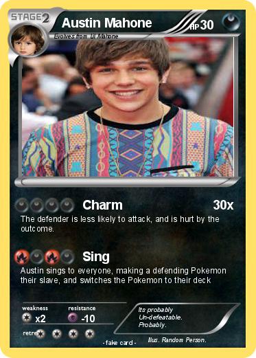 Pokemon Austin Mahone