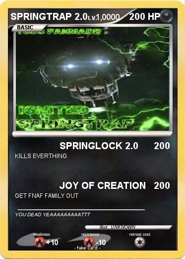 Pokemon SPRINGTRAP 2.0