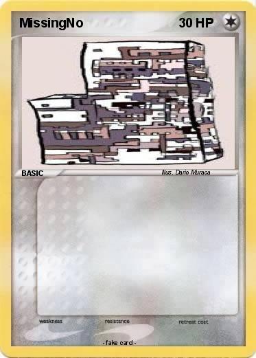 Pokemon MissingNo