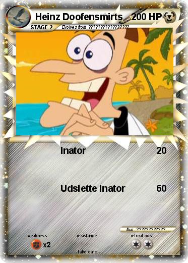 Pokemon Heinz Doofensmirts