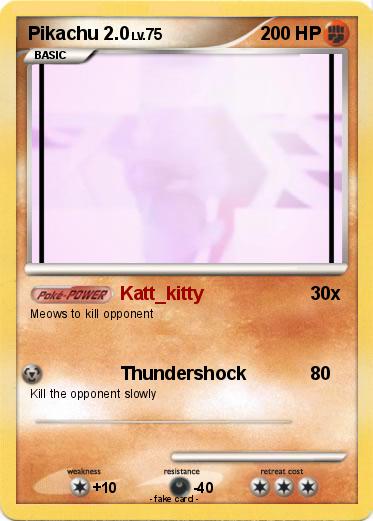 Pokemon Pikachu 2.0