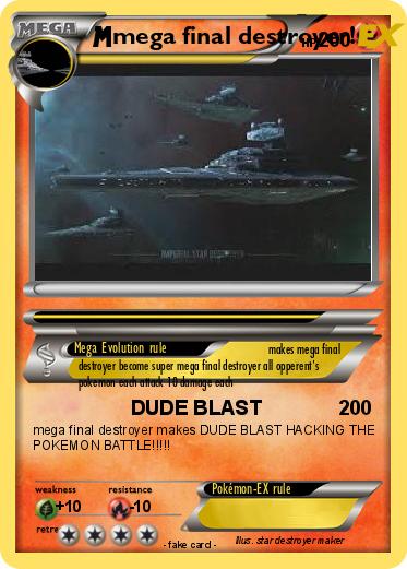 Pokemon mega final destroyer!