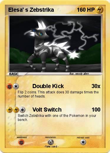 Pokemon Elesa' s Zebstrika