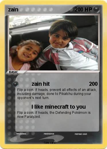 Pokemon zain