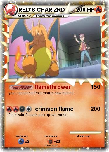 Pokemon RED'S CHARIZRD