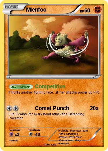 Pokemon Mienfoo