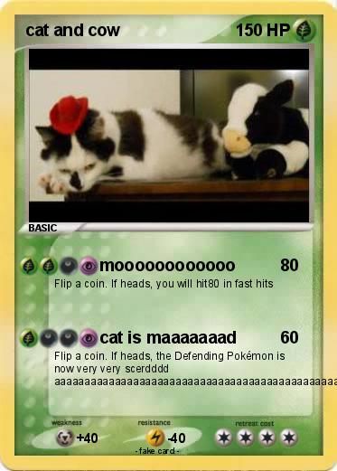 Pokemon cat and cow