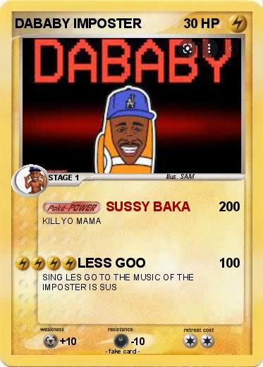 Pokemon DABABY IMPOSTER