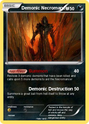 Pokemon Demonic Necromancer
