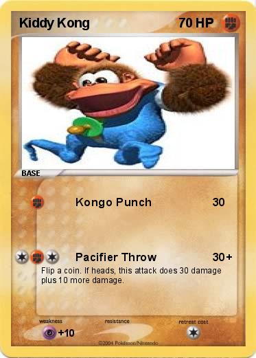 Pokemon Kiddy Kong
