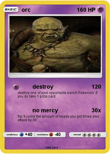 Pokemon orc