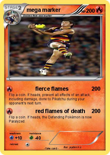 Pokemon mega marker