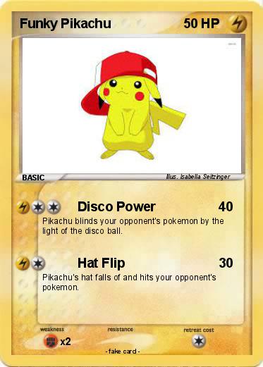 Pokemon Funky Pikachu