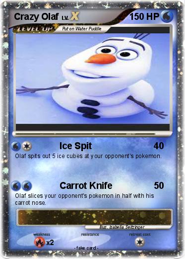 Pokemon Crazy Olaf