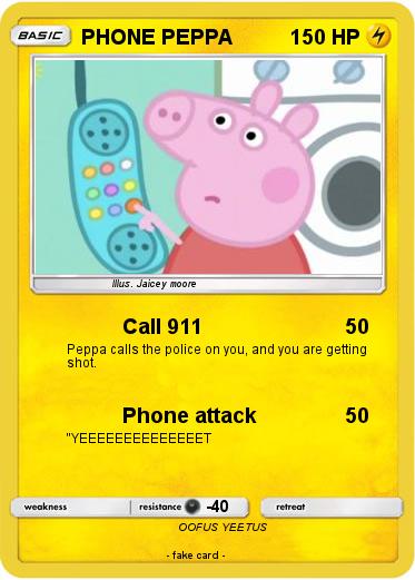 Pokemon PHONE PEPPA
