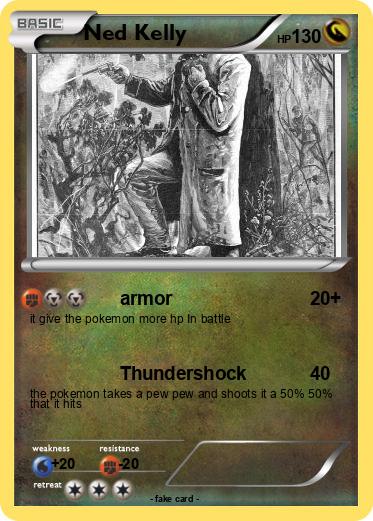 Pokemon Ned Kelly
