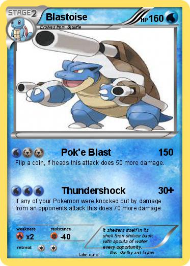 Pokemon Blastoise