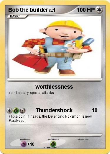 Pokemon Bob the builder