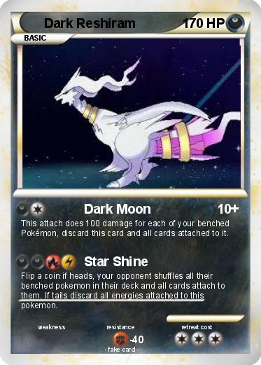 Pokemon Dark Reshiram