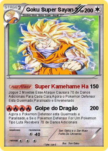 Pokemon Goku Super Sayan 3