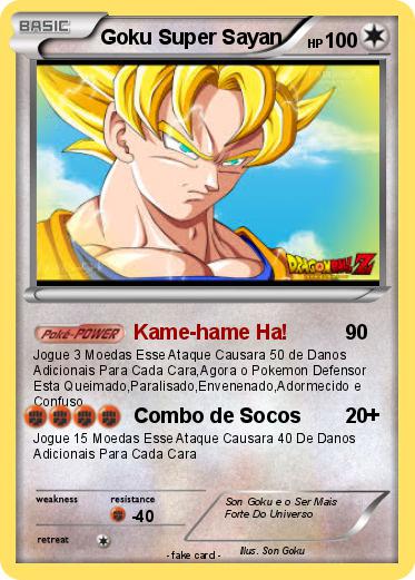 Pokemon Goku Super Sayan