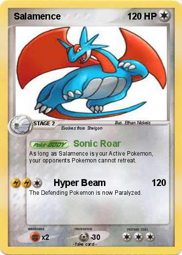 Pokemon Salamence