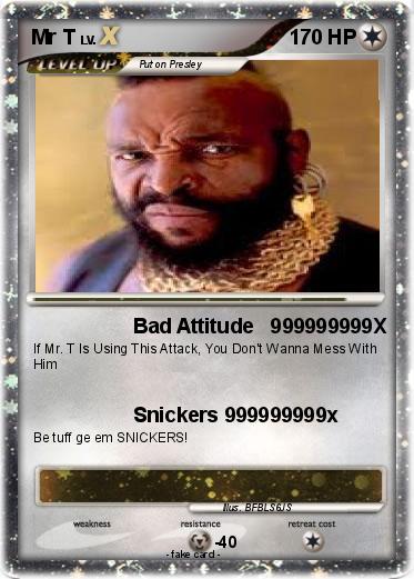 Pokemon Mr T