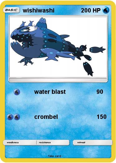 Pokemon wishiwashi
