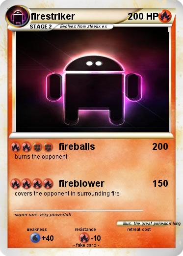 Pokemon firestriker