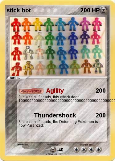 Pokemon stick bot