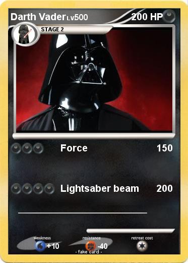 Pokemon Darth Vader