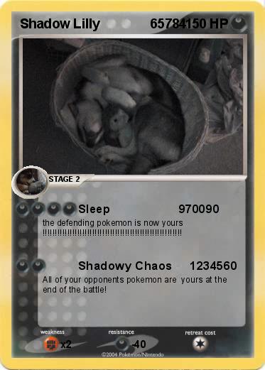 Pokemon Shadow Lilly              65784