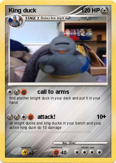 Pokemon King duck