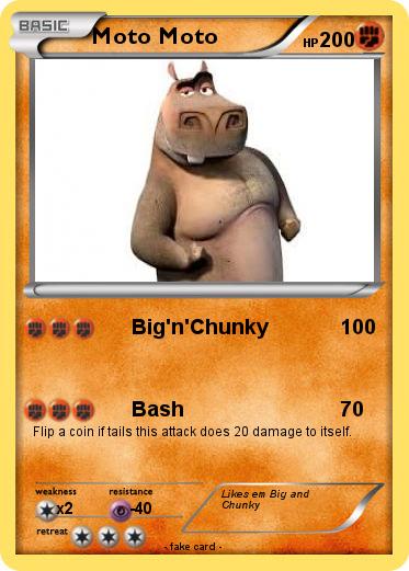 Pokemon Moto Moto