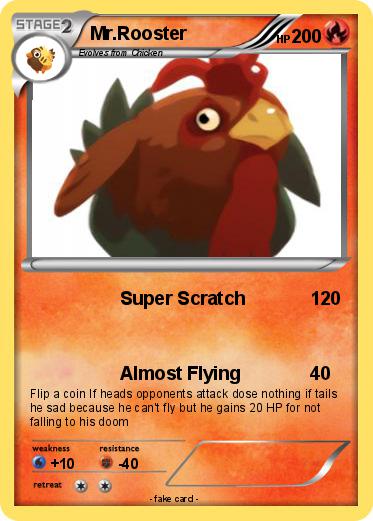 Pokemon Mr.Rooster