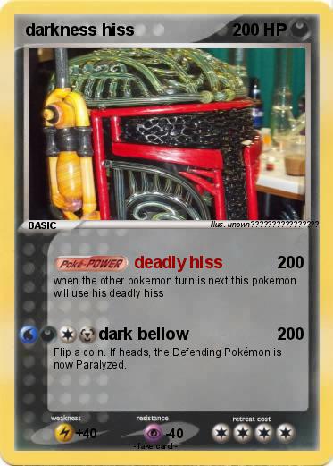 Pokemon darkness hiss