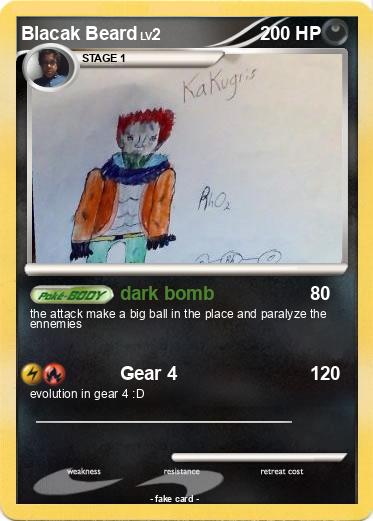 Pokemon Blacak Beard