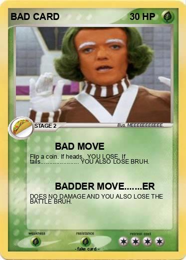 Pokemon BAD CARD