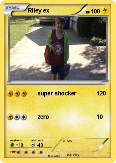 Pokemon Riley ex