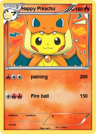 Pokemon Happy Pikachu