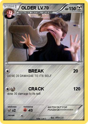 Pokemon OLDER LV.70