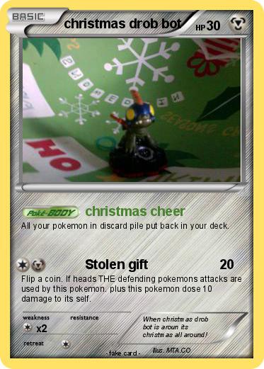 Pokemon christmas drob bot