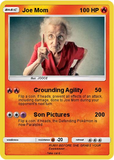 Pokemon Joe Mom