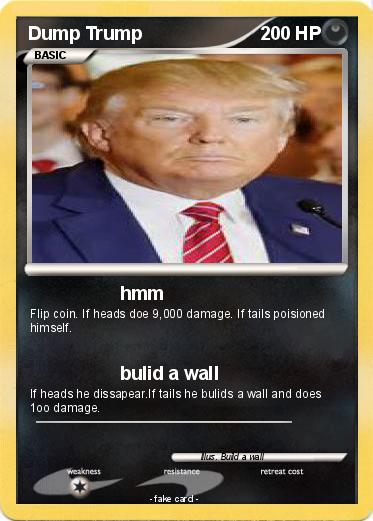 Pokemon Dump Trump