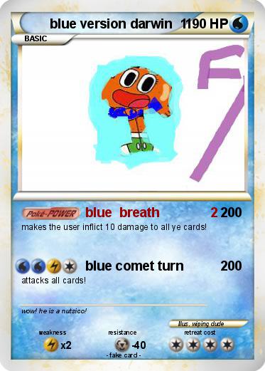 Pokemon blue version darwin  1 Pokemon blue version darwin  1