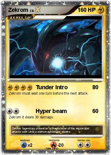 Pokemon Zekrom