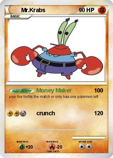 Pokemon Mr.Krabs