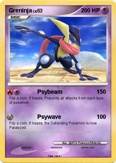 Pokemon Greninja