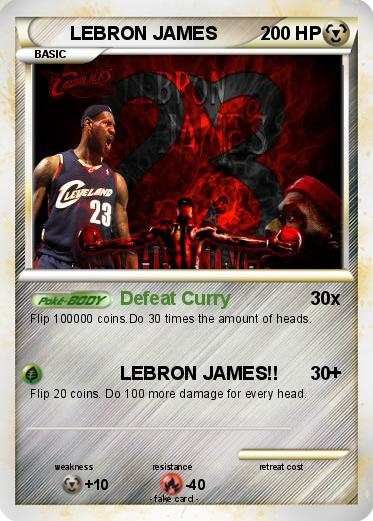 Pokemon LEBRON JAMES