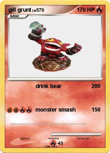 Pokemon gill grunt